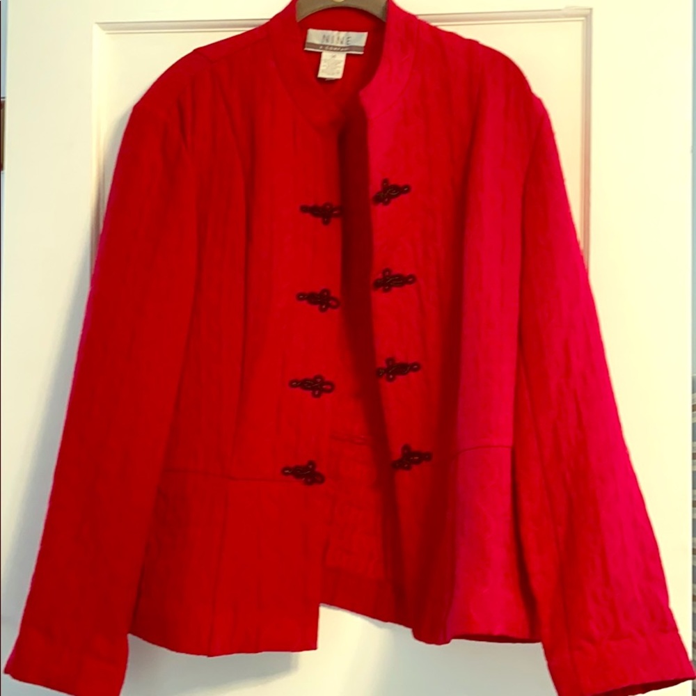 Nine & company Bright red, light jacket